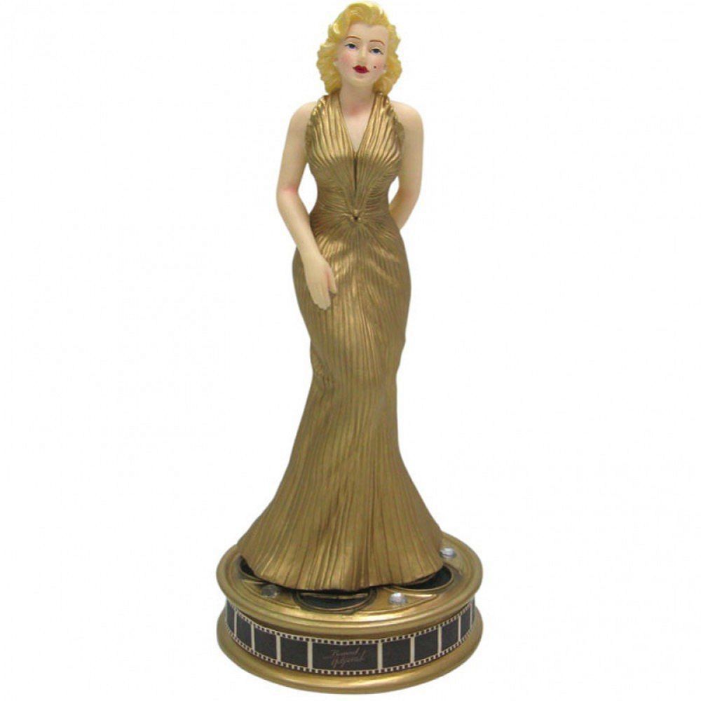 Marilyn Monroe in Gold Dress Figurine.