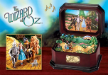 Wizard Of Oz "Follow The Yellow Brick Road" Musc Box by Ardleigh Elliott and the Bradford Exchange