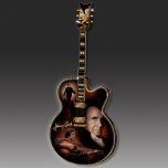 Johnny Cash "The Man in Black" Guitar Johnny Cash "The Man in Black" Guitar