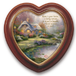 Thomas Kinkade "Home Sweet Home" Canvas Framed Wall Hanging Thomas Kinkade "Home Sweet Home" Canvas Framed Wall Hanging