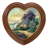 Thomas Kinkade "Home Is Where The Heart Is" Framed Art Thomas Kinkade "Home Is Where The Heart Is" Framed Art