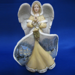 Thomas Kinkade "Angel of Faith" Porcelain Figurine Thomas Kinkade "Angel of Faith" Porcelain Figurine