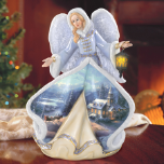 Thomas Kinkade "Angel of Glory" Porcelain Figurine