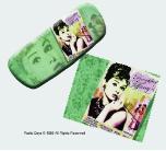 Audrey Hepburn Eye Glass Case with Cleaning Cloth Audrey Hepburn Eye Glass Case with Cleaning Cloth
