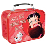 Betty Boop “Girls Just Wanna Have Funds” Tin Betty Boop “Girls Just Wanna Have Funds” Tin