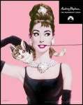 Breakfast At Tiffany's/Audrey Hepburn Glitter Print Breakfast At Tiffany's/Audrey Hepburn Glitter Print