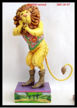 Jim Shore’s “Wizard of Oz Lion Figurine.”
