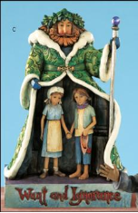 Jim Shore “ A Christmas Carol Ghost of Christmas Present Figurine Jim Shore “ A Christmas Carol Ghost of Christmas Present Figurine