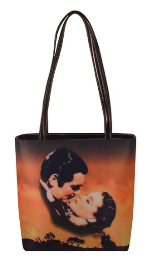Gone With The Wind Sunset Red Tall Handbag