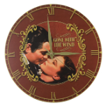 Gone With The Wind “The Embrace” Wall Clock Gone With The Wind “The Embrace” Wall Clock