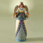 Jim Shore Blue Angel Figurine