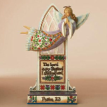Jim Shore Flying Angel Psalm Figurine