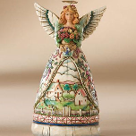 Jim Shore Spring Mini Angel Figurine
