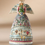 Jim Shore Winter Mini Angel Figurine Jim Shore Winter Mini Angel Figurine