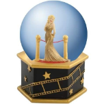 Marilyn Monroe in Gold Dress 85mm Water Globe Marilyn Monroe in Gold Dress 85mm Water Globe