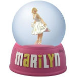 Marilyn Monroe in White Dress 65mm Water Globe Marilyn Monroe in White Dress 65mm Water Globe