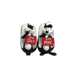 Pepe Le Pew Salt & Pepper Shakers Pepe Le Pew Salt & Pepper Shakers