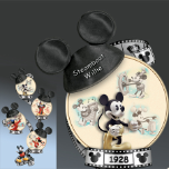 Mickey Mouse Steamboat Willie Collector Plate Mickey Mouse Steamboat Willie Collector Plate