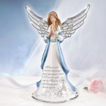 If Tears Could Build A Stairway Musical Angel Figurine