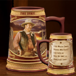 The Duke John Wayne Porcelain Stein The Duke John Wayne Porcelain Stein