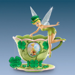 Tinker Bell's Green Teacup Figurine
