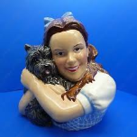 Wizard of Oz Dorothy with Toto Bank