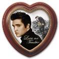 Elvis Presley "Love Me Tender" framed Canvas Print
