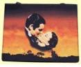 Gone With The Wind Sunset Red Rectangular Handbag