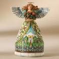 Jim Shore Summer Mini Angel Figurine