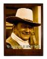 John Wayne Talk Low, Talk Slow, and Don't Say to Much Wood Sign
